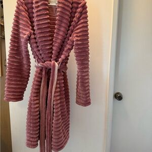 Anthropologie Pink Mariposa Robe